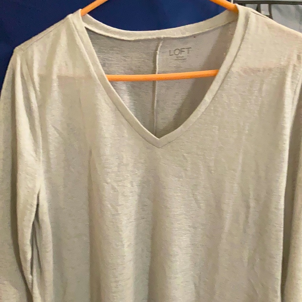 Gray blouse
